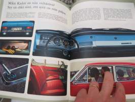 Opel Kadett 1967 -myyntiesite / sales brochure
