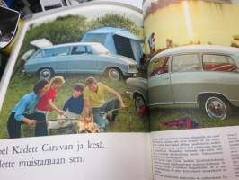Opel Kadett 1967 -myyntiesite / sales brochure