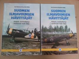 Suomen ilmavoimien hävittäjät - Historia, maalaukset ja merkinnät 1939–1945 osat 1 - 2