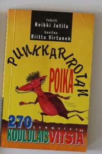 Punkkarirotan poika  koululaisvitsejä 1995 / Heikki Jutila Riitta Virtanen