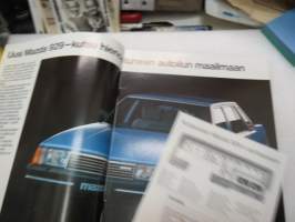 Mazda 929 1982 -myyntiesite / brochure