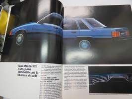 Mazda 929 1982 -myyntiesite / brochure