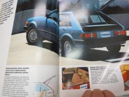 Mazda 323 1981 -myyntiesite / brochure