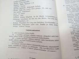 Helsingin konservatorio kurssit 1936 opasvihko -guide to courses