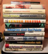 Lentue tulessa, 1991. 1. painos. (sota, lentosota, ilmasota).Pohjoisen korpikentällä on pieni Morane-hävittäjien tukikohta. Koneet ovat komean näköisiä,