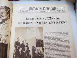 Suomen Kuvalehti 1956 nr 32, ilmestynyt 11.8.1956, sis. mm. seur. artikkelit / kuvat / mainokset; Kansikuva &quot;Minä - Nasser - Fallujan Tiikeri&quot;, Ranska ei halua