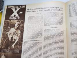 Suomen Kuvalehti 1956 nr 30, ilmestynyt 28.7.1956, sis. mm. seur. artikkelit / kuvat / mainokset; Kansikuva Marjatta Weöres - Heinäkuuta, Rämettyneisyyttä -