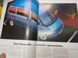 Volkswagen Transporter 1991 - Sukupolvenvaihdos -myyntiesite / brochure