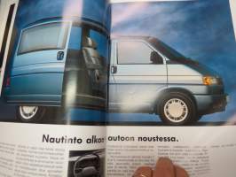 Volkswagen Transporter 1991 - Sukupolvenvaihdos -myyntiesite / brochure