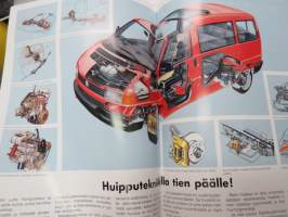 Volkswagen Transporter 1991 - Sukupolvenvaihdos -myyntiesite / brochure