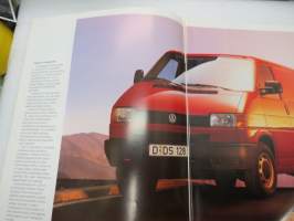 Volkswagen Transporter 1993 -myyntiesite / brochure