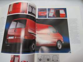 Volkswagen Transporter 1993 -myyntiesite / brochure