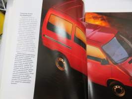 Volkswagen Transporter 1993 -myyntiesite / brochure