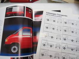 Volkswagen Transporter 1993 -myyntiesite / brochure