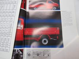 Volkswagen Transporter 1993 -myyntiesite / brochure