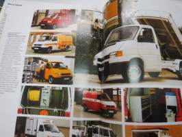 Volkswagen Transporter 1993 -myyntiesite / brochure