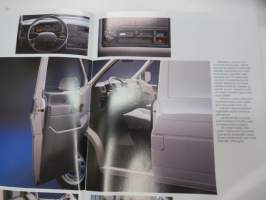 Volkswagen Transporter 1991 -myyntiesite / brochure