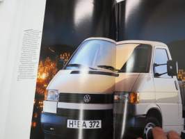 Volkswagen Transporter 1991 -myyntiesite / brochure