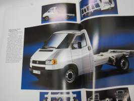 Volkswagen Transporter 1991 -myyntiesite / brochure
