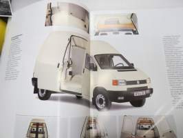 Volkswagen Transporter 1991 -myyntiesite / brochure