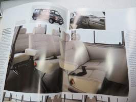 Volkswagen Transporter 1991 -myyntiesite / brochure