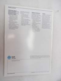 Volkswagen Transporter 1991 -myyntiesite / brochure