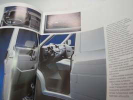 Volkswagen Transporter 1992 -myyntiesite / brochure