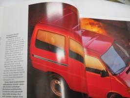 Volkswagen Transporter 1992 -myyntiesite / brochure