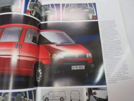 Volkswagen Transporter 1992 -myyntiesite / brochure
