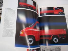 Volkswagen Transporter 1992 -myyntiesite / brochure