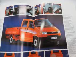 Volkswagen Transporter 1992 -myyntiesite / brochure