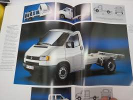 Volkswagen Transporter 1992 -myyntiesite / brochure
