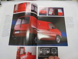 Volkswagen Transporter 1991 -myyntiesite / brochure