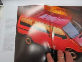Volkswagen Transporter 1991 -myyntiesite / brochure