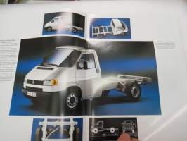 Volkswagen Transporter 1991 -myyntiesite / brochure