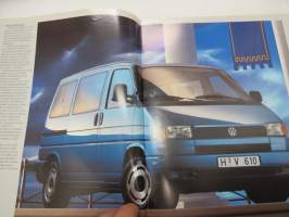 Volkswagen Caravelle 1991 -myyntiesite / brochure