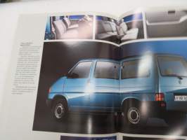 Volkswagen Caravelle 1991 -myyntiesite / brochure