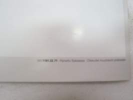 Volkswagen Caravelle 1991 -myyntiesite / brochure
