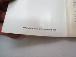 Wärtsilä - Liikkujan lauluja -company song book