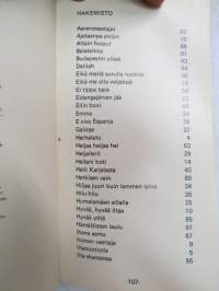 Wärtsilä - Liikkujan lauluja -company song book