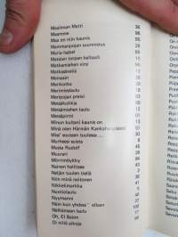 Wärtsilä - Liikkujan lauluja -company song book