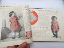 Stickade och virkade  småbarnskläder - Husmoderns presentbook