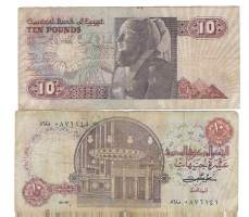 Egypti  10 Pounds 1978-00 / seteli
