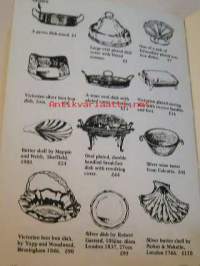 Antiques and their values. Silver