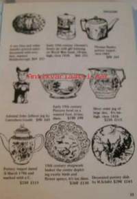 Antiques and their values.  China