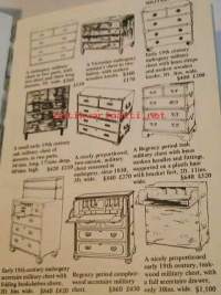 Antiques and their values. Furniture