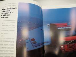 Volvo kuorma-autot &quot;Palveluja, jotka lisäävät kannattavuuttasi&quot; 1993 -myyntiesite / brochure