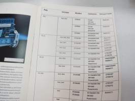 Volvo Euro 2 moottorit -myyntiesite / brochure