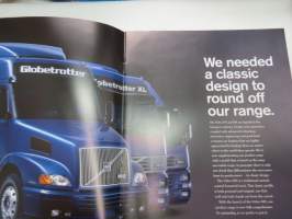 Volvo NH Truck -myyntiesite, englanninkielinen / brochure