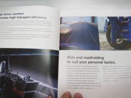 Volvo NH Truck -myyntiesite, englanninkielinen / brochure